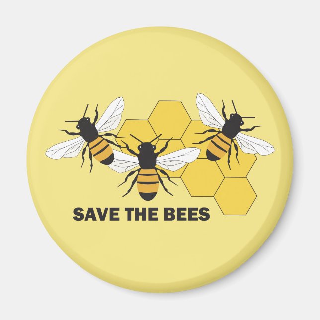 Bienenhalter gerettet magnet (Vorne)