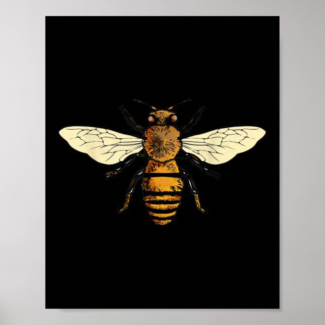 Bienenhalter I Bienenschutz Poster (Vorne)