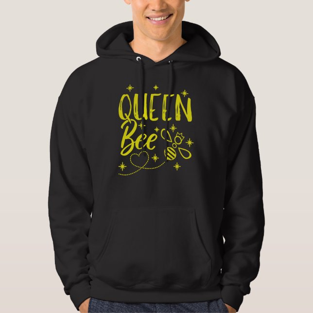Bienenhalter Niedlicher Bienenhalter Queen Bee Cro Hoodie (Vorderseite)