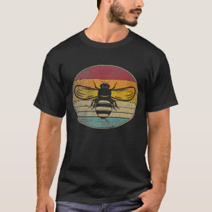 Bienenhalter Rette die Bienenkönigin Retro Honey W T-Shirt
