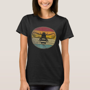 Bienenhalter Rette die Bienenkönigin Retro Honey W T-Shirt