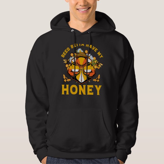 Bienenhalter-Sprichwort 41 Hoodie (Vorderseite)