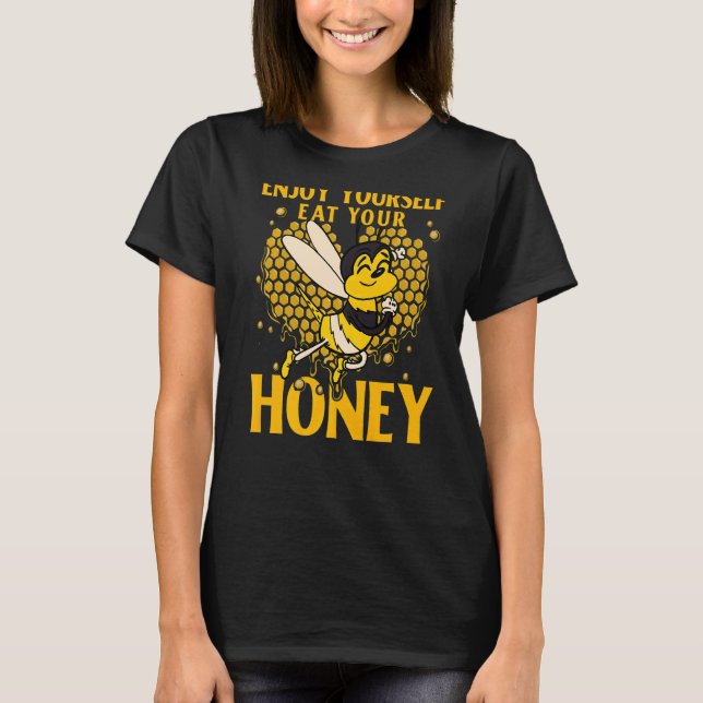 Bienenhalter-Sprichwort 8 T-Shirt (Vorderseite)