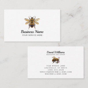 Bienenhalter Visitenkarte