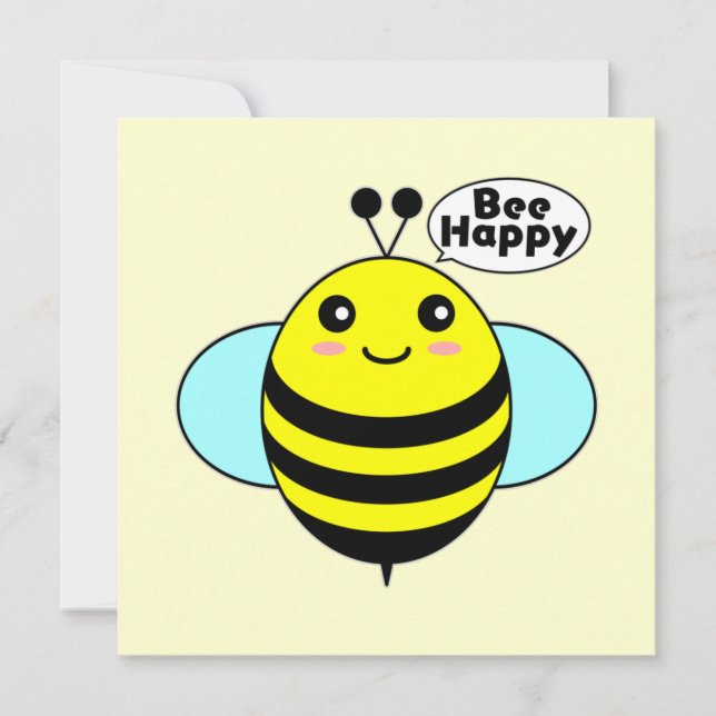 Bienenhappy 1 karte (Vorderseite)