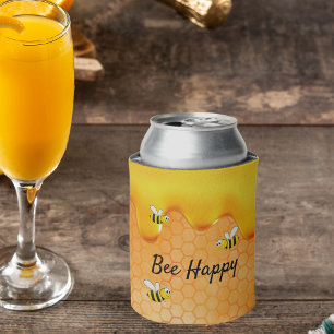 Bienenhappy Hummeln Honigwabenhonig Tropfen Dosenkühler