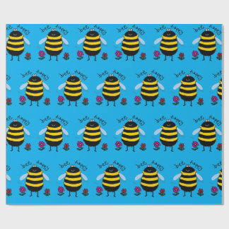 Bienenhappy Niedlich Bee Tissue Paper Geschenkpapier