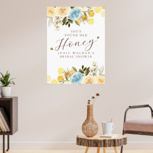 Bienenhonigwaben-Brautjunggesellinnenabschied Poster