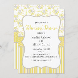 Bienenhygel und geometrische Probe Einladung