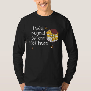 Bienenkäfer Honig war ich normal, bevor ich Hiv Go T-Shirt