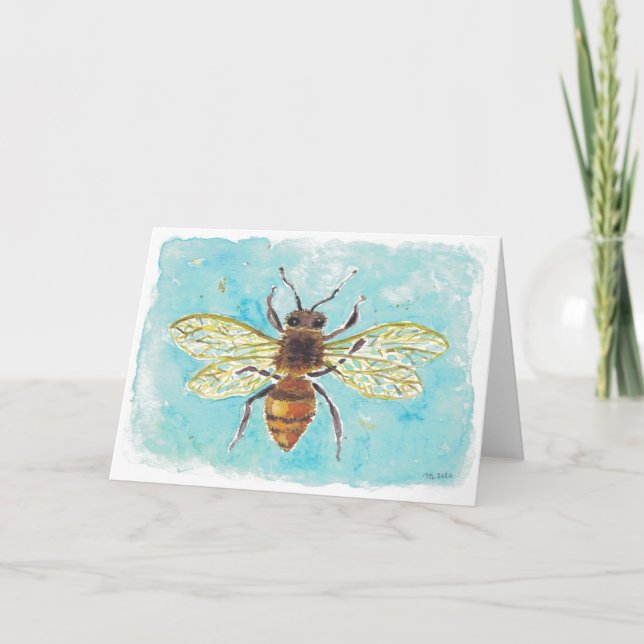 Bienenkarte Karte (Vorderseite)