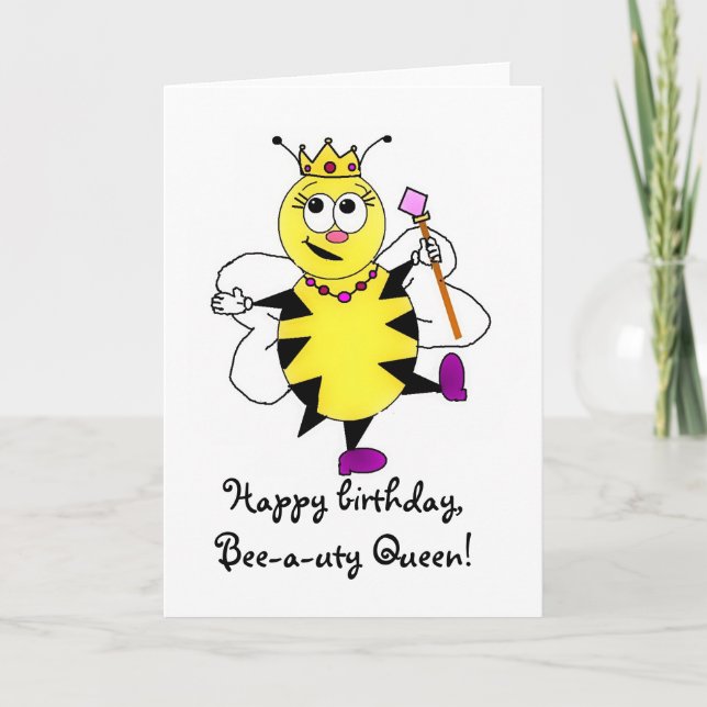 Bienenkarte Karte (Vorderseite)