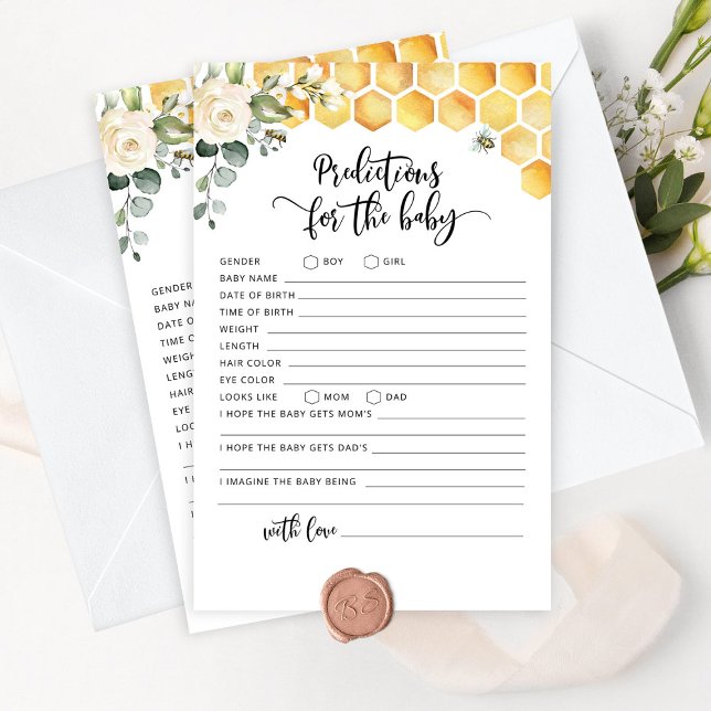 Bienenkartenvorhersagen Einladung (Von Creator hochgeladen)