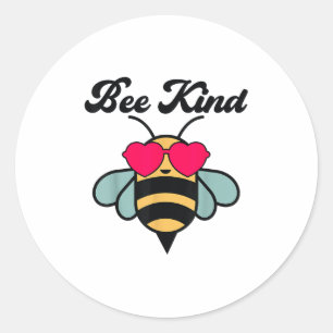 Bienenkinder-Shirt-Mädchen Hummelkind Kinder Niedl Runder Aufkleber