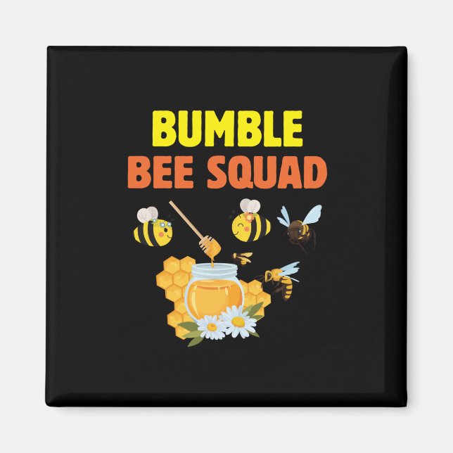 Bienenkirche Art Humble Squad 2 Magnet (Vorne)