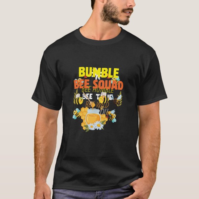 Bienenkirche Art Humble Squad 2 T-Shirt (Vorderseite)