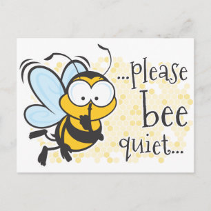 Bienenkleie Postkarte