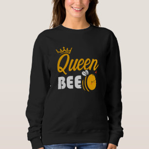 Bienenkönigin Bienenköper Bienenstöcke Honeycomb B Sweatshirt