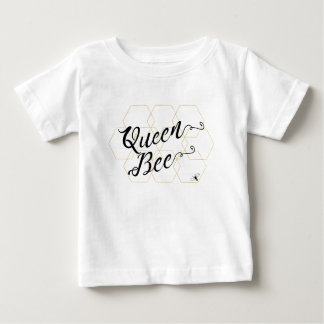 "Bienenkönigin-" Gold Hexies u. Biene Baby T-shirt