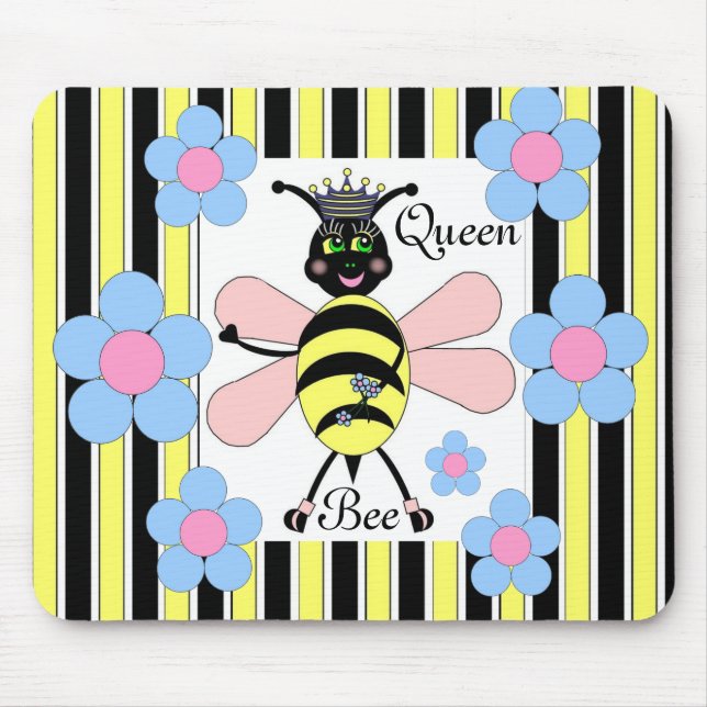 Bienenkönigin Mousepad (Vorne)