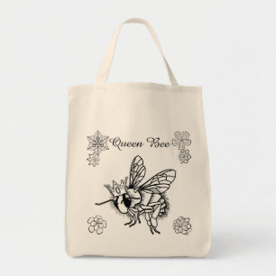 Bienenkönigin: Personalisierte Tasche durch Sonja