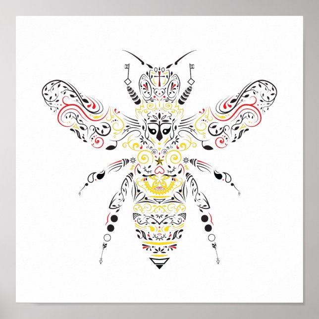 Bienenkönigin Poster (Vorne)