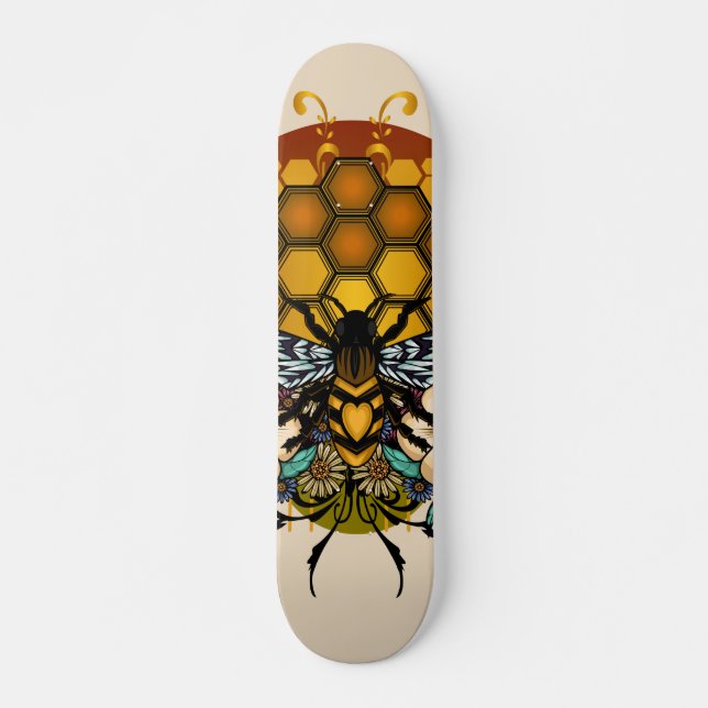 Bienenkönigin Skateboard (Vorne)