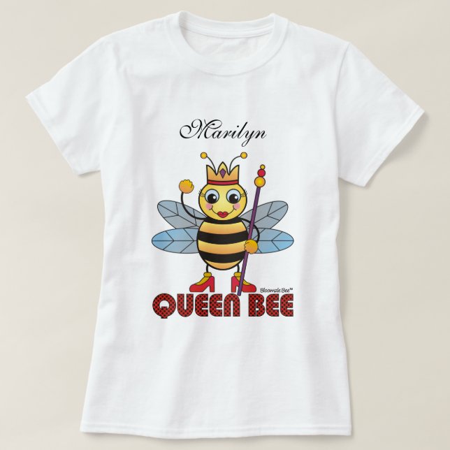 Bienenkönigin T-Shirt (Design vorne)