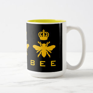 Bienenkönigin Zweifarbige Tasse