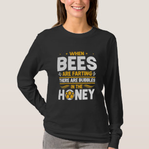 Bienenkopfgeschenk   Bei Bienen T-Shirt