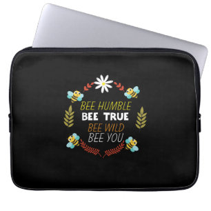 Bienenkopfgeschenk   Biene Humble Bee True Laptopschutzhülle