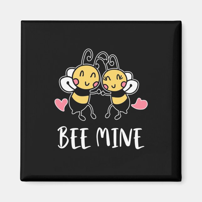 Bienenkopfgeschenk | Bienenstock Magnet (Vorne)