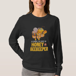 Bienenkopfgeschenk   Ich bin süß als Honigbienenha T-Shirt