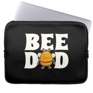 Bienenkopfgeschenk | Proud Bee Vater Laptopschutzhülle