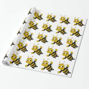 Bienenkopfpapier Geschenkpapier