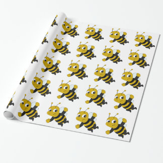 Bienenkopfpapier Geschenkpapier