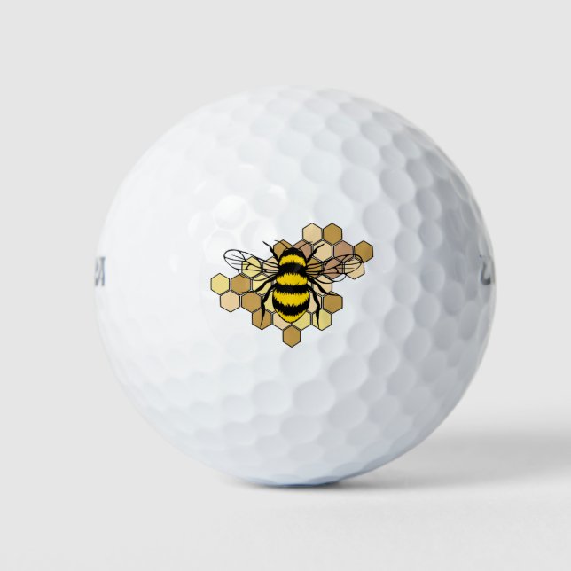 Bienenkraub Golfball (Vorderseite)