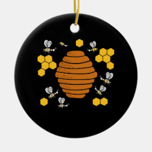 Bienenkraub Keramik Ornament