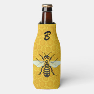 Bienenkraut Monogram Honeybee Beehive Flaschenkühler