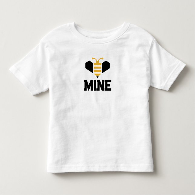 Bienenkrebs Mine Minimalistisch Romantisches Gesch Kleinkind T-shirt (Vorderseite)