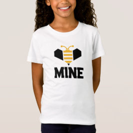 Bienenkrebs Mine Minimalistisch Romantisches Gesch T-Shirt
