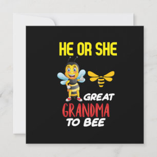 Bienenküche Kunst Großes Oma Feiertagskarte