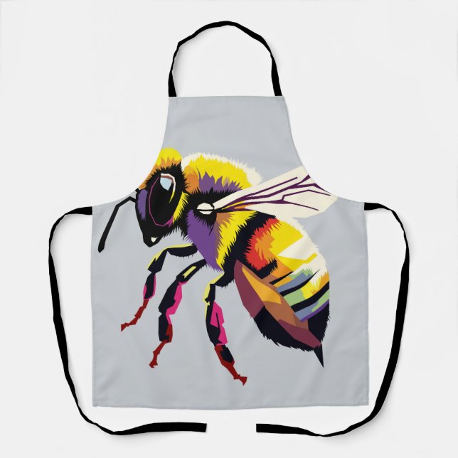Bienenkunst Schürze (Vorderseite)