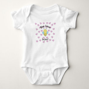 Bienenleben in Liebe Baby Strampler