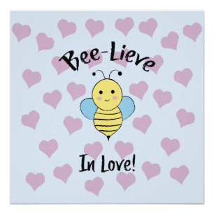 Bienenleben in Liebe Poster