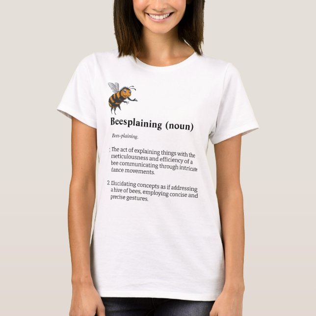 Bienenliebhaber, Gärtner, Bienenstock T-Shirt (Vorderseite)
