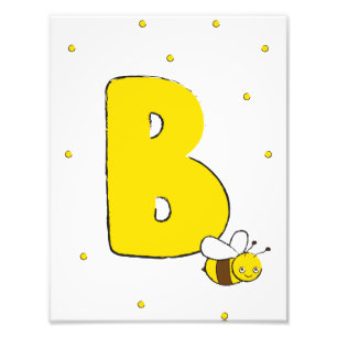 BienenNiedlicher Cartoon Kids Baby Fotodruck