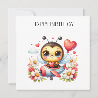 Bienenpilot Geburtstag Einladung