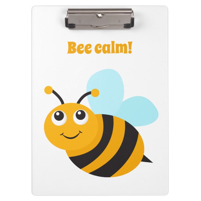 Bienenruhe Zwischenablage Klemmbrett (Vorderseite)