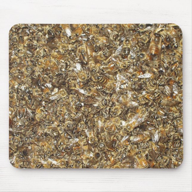 Bienenschwarm Mousepad (Vorne)